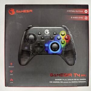 GameSir T4 Pro Wireless Bluetooth Gaming Controller for PC/Switch/Android/iPhone